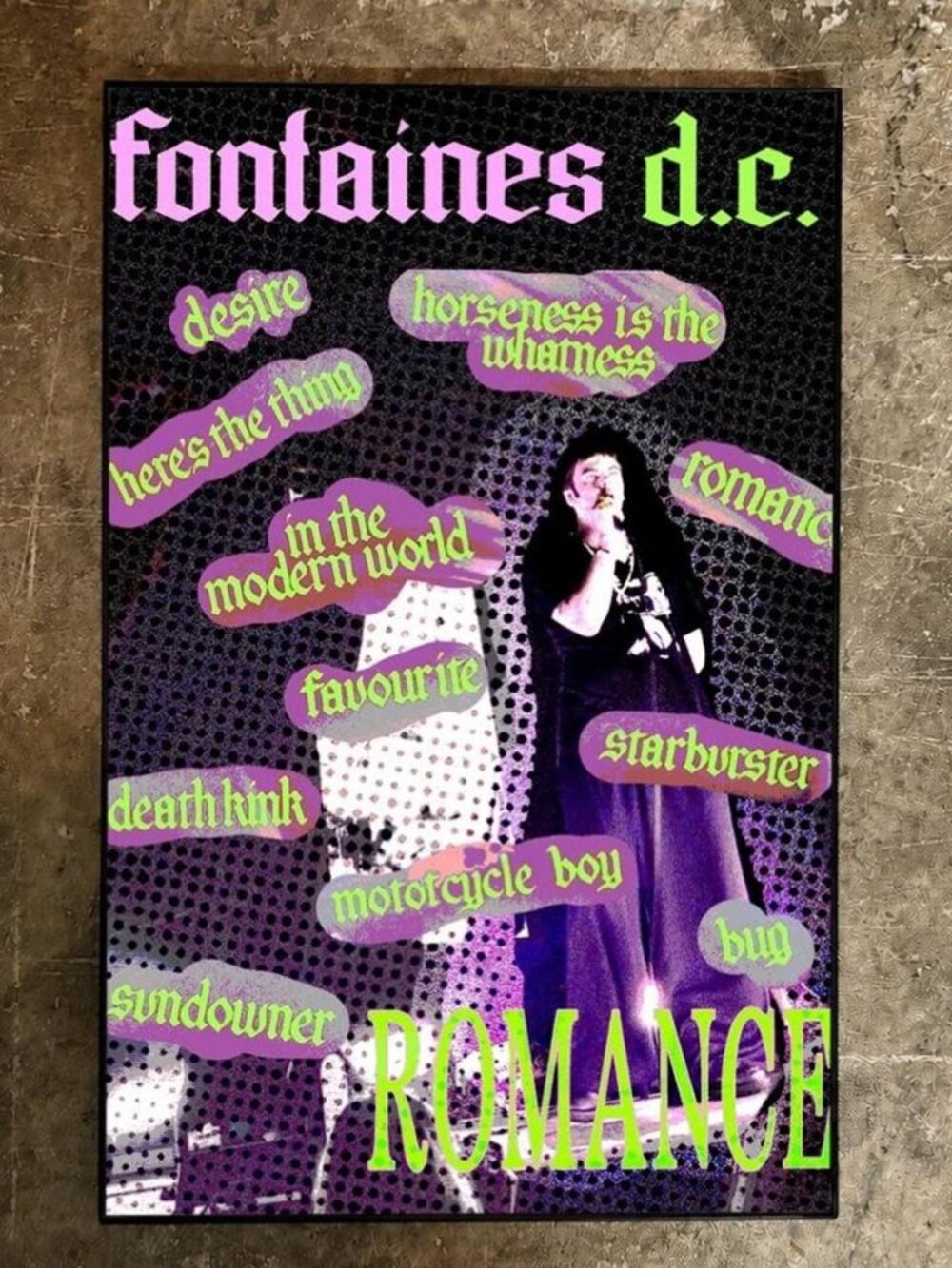 “Fontaines DC” Poster – 11x17”